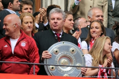 FC Bayern Highlights vom Rathausbalkon 2016