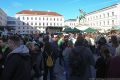 After Parade Party St. Patricks Day am Wittelsbacher Platz in München 2019