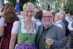 Katrin Habenschaden und Jürgen Kirner, Aubinger Herbstfest auf der Festwiese am Belandwiesenweg in München-Aubing 2019