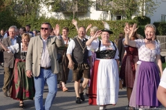 Josef Schmid (li.), Gigi Pfudmair (re.), Aubinger Herbstfest auf der Festwiese am Belandwiesenweg in München-Aubing 2019