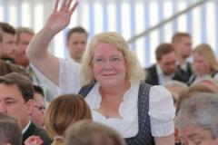 Barbara Kuhn, Politischer Frühschoppen der CSU am Aubinger Herbstfest an der Balantwiese in München-Aubing 2023