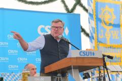 Josef Schmid, Politischer Frühschoppen der CSU am Aubinger Herbstfest an der Balantwiese in München-Aubing 2023