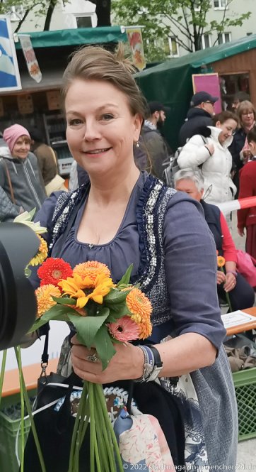 Ulrike Grimm, Auer Dult am Mariahilfplatz in München 2022