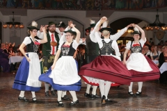 Trachtengruppe Isargau, Ball der Damischen Ritter im Löwenbräukeller in München 2019