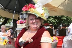 Bettina von Haken,, Brunnenfest am Viktualienmarkt in München 2018