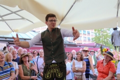 Martin Frank, Brunnenfest am Viktualienmarkt in München 2018