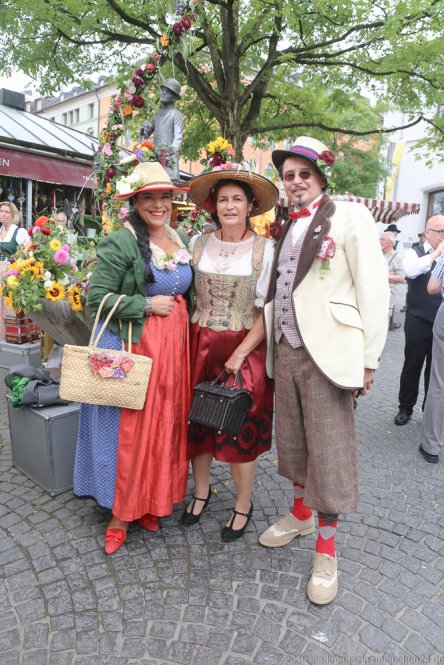 Brunnenfest  am Viktualienmarkt in München 2019