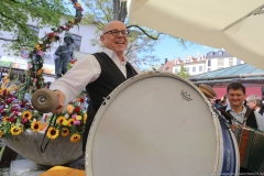 Jürgen Kirner,  Brunnenfest  am Viktualienmarkt in München 2019