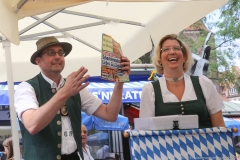 Zwoagschroa,  Brunnenfest  am Viktualienmarkt in München 2019