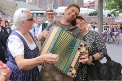 Säißer Senf,  Brunnenfest  am Viktualienmarkt in München 2019