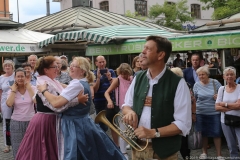 Peter Reichert,  Brunnenfest  am Viktualienmarkt in München 2019