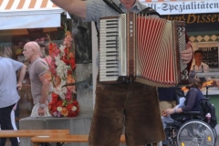 Rudi Möller,  Brunnenfest  am Viktualienmarkt in München 2019