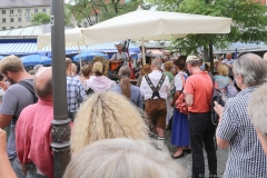 Brunnenfest  am Viktualienmarkt in München 2019