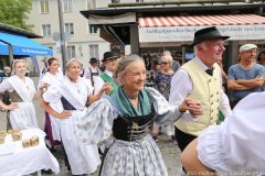 Gaugruppe Trachtengau München, Brunnenfest am Viktualienmarkt in München 2022
