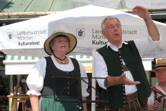 Brunnenfest am Viktualienmarkt in München 2015