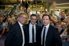 Christian Tramitz, Rick Kavanian, Michael Bully Herbig BULLYPARADE – DER FILM WeltpremiereMathäser Filmpalast, München, 13.08.2017