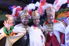Matthias Stolz, Manuel Di Nardo, Günter Malescha (von li. nach re.), Carneval in Rio im Hotel Bayerischer Hof in München 2019