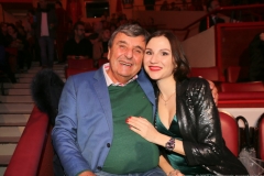 Peter Pongratz und Elena Yazykova, Premiere 1. Winterprogramm Circus Krone in München  2019