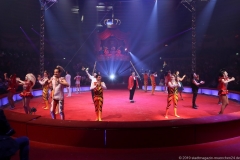 Großes Finale, Premiere 1. Winterprogramm Circus Krone in München  2019
