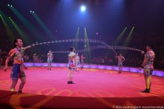 Circus Krone Stars in der Manege im Circus Krone Bau in München 2022
