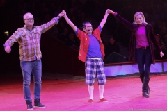 Steve (Mitte), Premiere erstes Winterprogramm im Circus Krone in München 2018