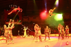 Truppe Khadgaa, Premiere erstes Winterprogramm im Circus Krone in München 2018