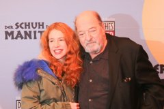 Laura und Ralph Siegel, Premiere des Musicals Der Schuh des Manitu im Deutschen Theater in München 2021
