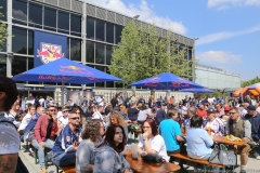 EHC Red Bull Saisonabschlussfeier vor der Olympia-Eishalle in München 2019
