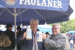 Edmund Radlinger Pater Paul Schäfersküpper (re.), Eröffnung Frühlingsfest auf der Theresienwiese in München 2019