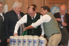 Edmund Radlinger, Manuel Pretzl, Peter Schöniger (von li. nach re.), Eröffnung Frühlingsfest auf der Theresienwiese in München 2019