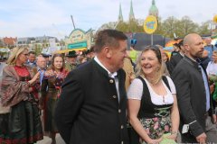 Norbert Lange und Anja Berger, Eröffnung Frühlingsfest auf der Theresienwiese 2022