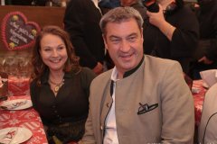 Ulrike Grimm und Dr. Markus Söder, Eröffnung Frühlingsfest auf der Theresienwiese 2022