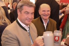 Dr. Markus Söder und Sepp Krätz (re.)