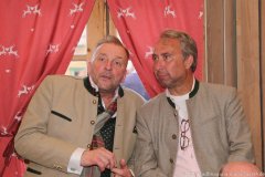 Thomas Schmid und Werner Hochreiter (re.), Eröffnung Frühlingsfest auf der Theresienwiese 2022