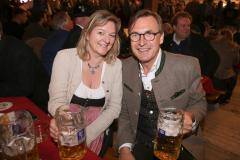 Anja Berger und Thomas Linsmayer,  Eröffnung Frühlingsfest 2024