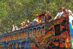 Fan Impressionen zur Uefa Europameisterschaft 2020 in München 2021