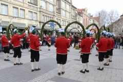 Faschingszug der Damischen Ritter durch die Fußgängerzone in München 2019