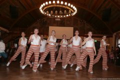 Showtanzgruppe Fun Unlimited aus Germering bei der After Zug Party vom Faschingszug der Damischen Ritter im Hofbräuhaus in München 2020