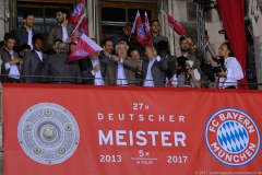 FC Bayern Meisterfeier 2017