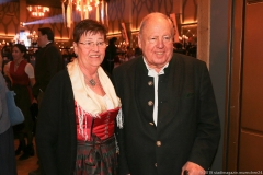 Hedi und Helmut Schmid, Filserball am Nockherberg in München 2019
