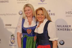 Silja Schrank-Steinberg (re.), Filserball am Nockherberg in München 2020