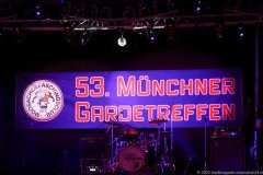 Gardetreffen, veranstaltet vom Moosacher Faschingsclub,  am Nockherberg in München 2020