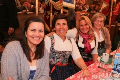 Stephanie Spendler, Katharina Inselkammer,  Silja Schrank-Steinberg, Anja Schneider (von li. nach re.), Gastrofrühling im Hippodrom am Frühlingsfest auf der Theresienwiese in München 2019
