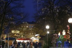 Haidhauser Weihnachtsmarkt am Weißenburger Platz in München 2022