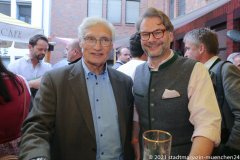 Luitpold Prinz von Bayern und Oliver Lentz (re.), Herbstfest im Café Guglhupf in München  2021