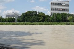 Hochwasser Isar in München 2021