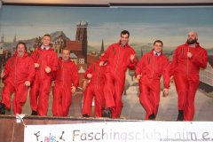 Showprogramm Männerballett bei der Inthronisation Laimer Faschingsclub im Augustiner  Keller in München 2020