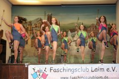 Showprogramm der Garde bei der Inthronisation Laimer Faschingsclub im Augustiner Keller in München 2020