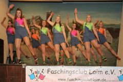 Showprogramm der Garde bei der Inthronisation Laimer Faschingsclub im Augustiner Keller in München 2020