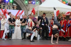 Garde, Inthronisation der Narrhalla Prinzenpaare am Marienplatz in München 2020